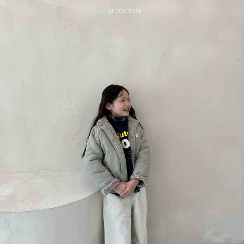 Andbutter - Korean Children Fashion - #childofig - Nep Reversible Jacket - 10