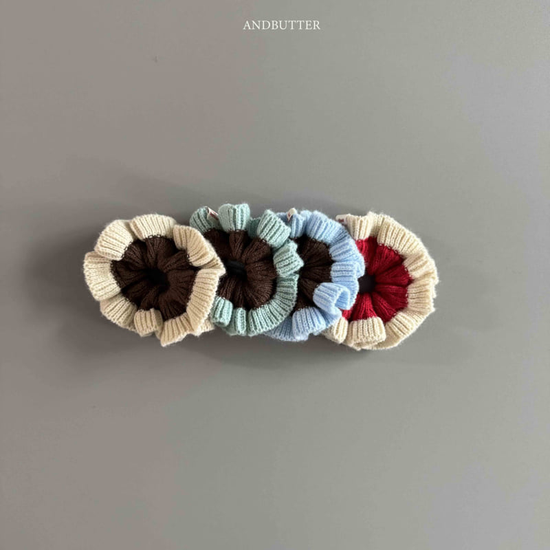 Andbutter - Korean Children Fashion - #childrensboutique - Knit Scrunchie - 2