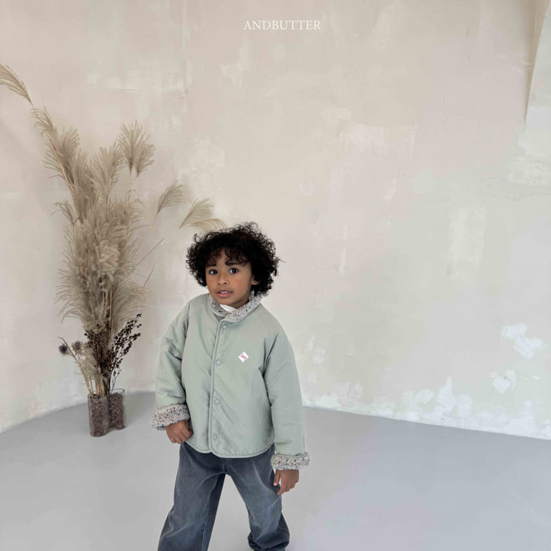 Andbutter - Korean Children Fashion - #childrensboutique - Nep Reversible Jacket - 11