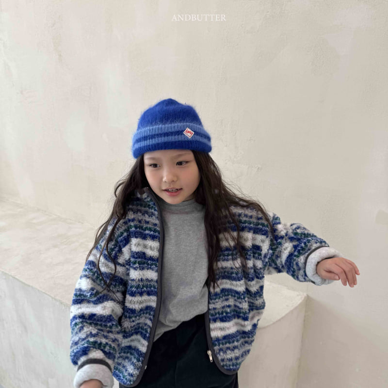 Andbutter - Korean Children Fashion - #childrensboutique - Mango Angora Beanie - 2