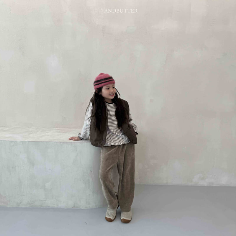 Andbutter - Korean Children Fashion - #childrensboutique - Soft Wide Pants - 4