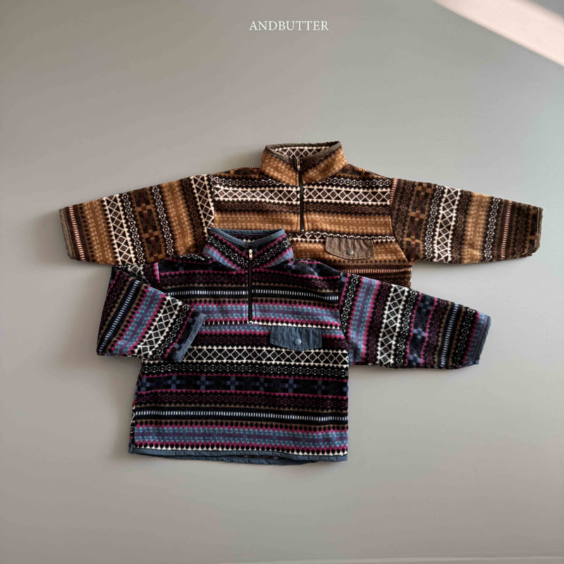 Andbutter - Korean Children Fashion - #designkidswear - Paragon Pocket Fleece Top