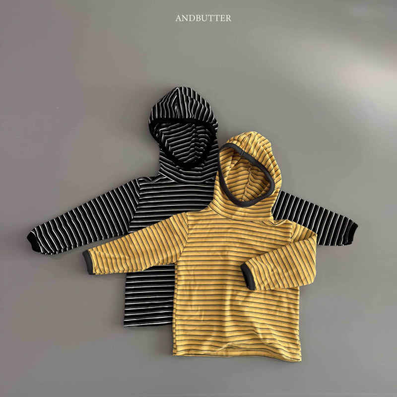 Andbutter - Korean Children Fashion - #designkidswear - Mocha Bean Hoodie