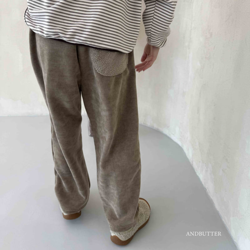 Andbutter - Korean Children Fashion - #discoveringself - Soft Wide Pants - 5