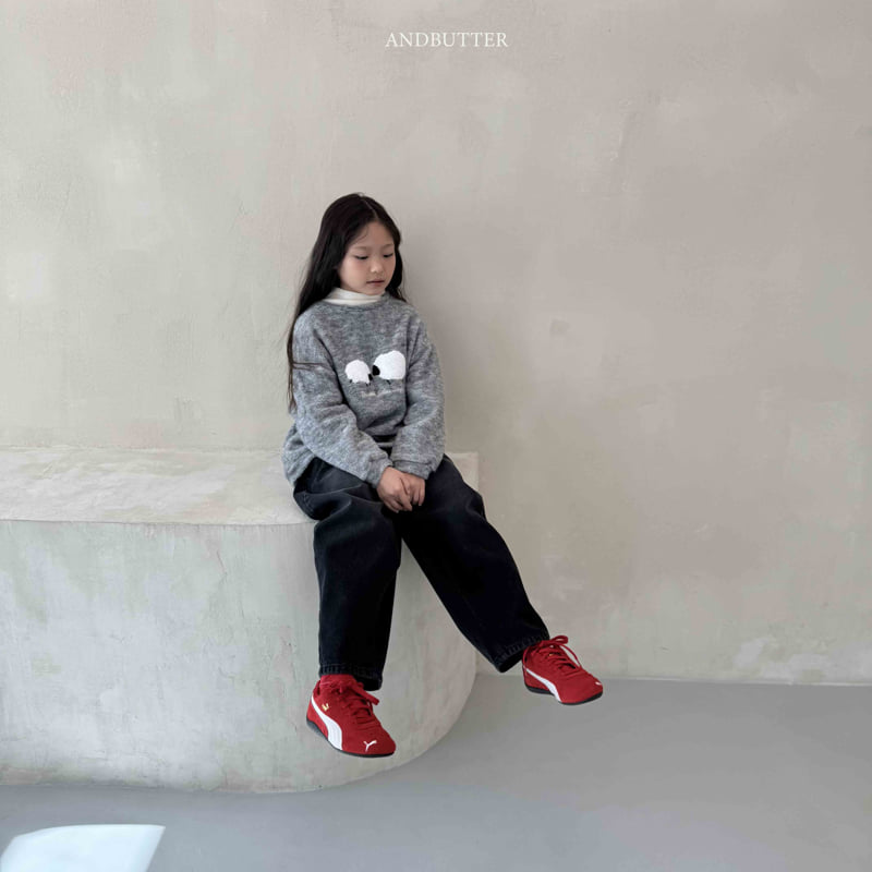 Andbutter - Korean Children Fashion - #discoveringself - Mini Lamb Sweatshirt - 12