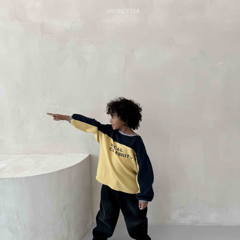 Andbutter - Korean Children Fashion - #discoveringself - Color Flip Tee - 11