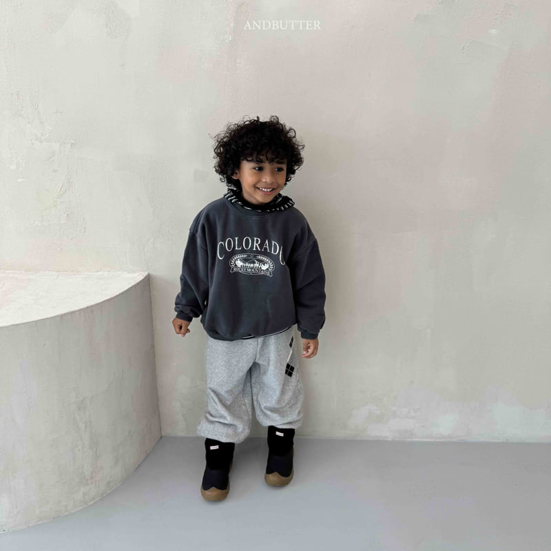 Andbutter - Korean Children Fashion - #discoveringself - Cozy Mountain Sweatshirt - 6