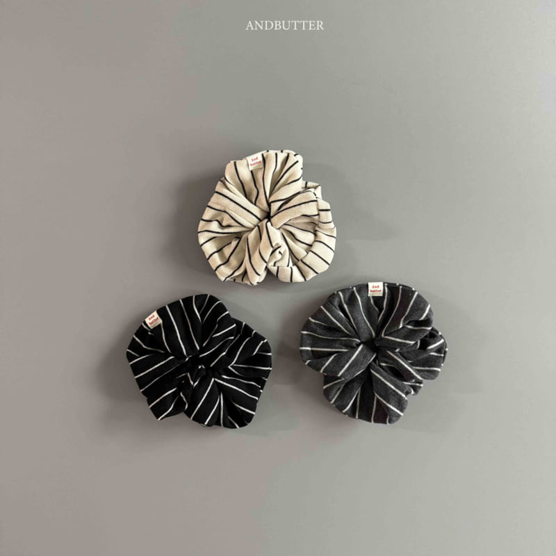 Andbutter - Korean Children Fashion - #discoveringself - Stripe Scrunchie