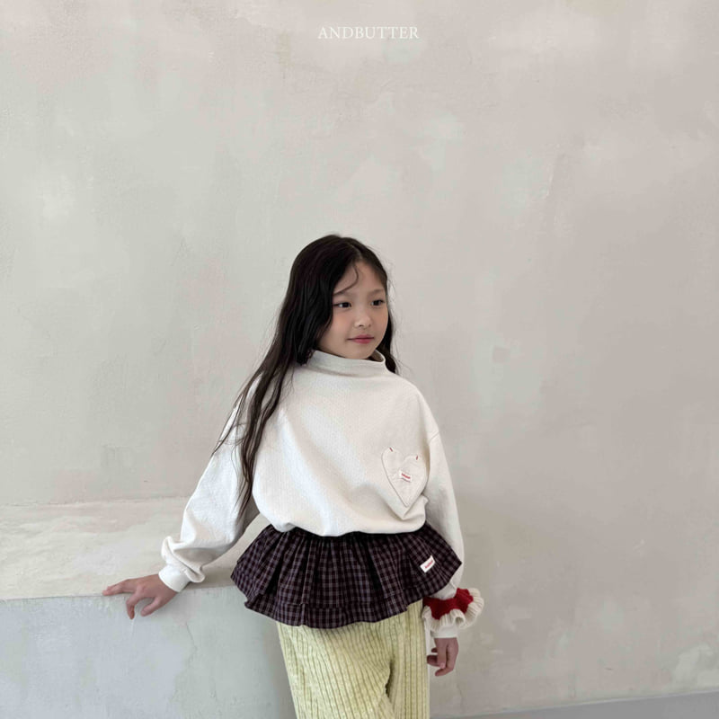 Andbutter - Korean Children Fashion - #discoveringself - Winter Layer Skirt - 5