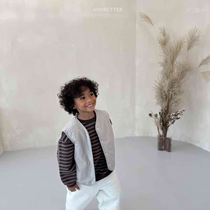 Andbutter - Korean Children Fashion - #discoveringself - Standard Puffed Sweatshirt - 10