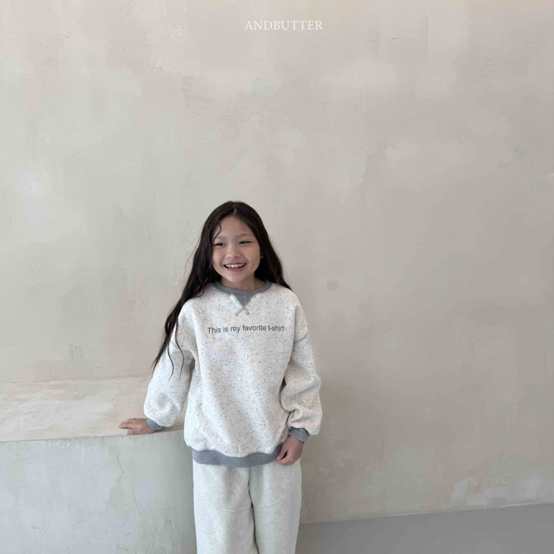Andbutter - Korean Children Fashion - #discoveringself - Favorite Sweatshirt - 6
