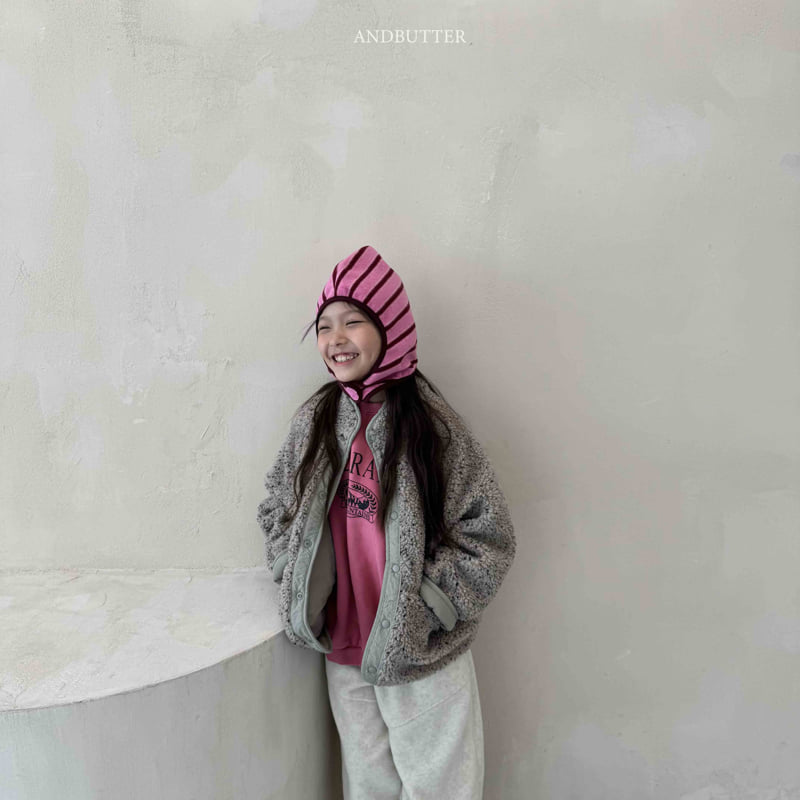 Andbutter - Korean Children Fashion - #discoveringself - Cozy Ear Cap - 5