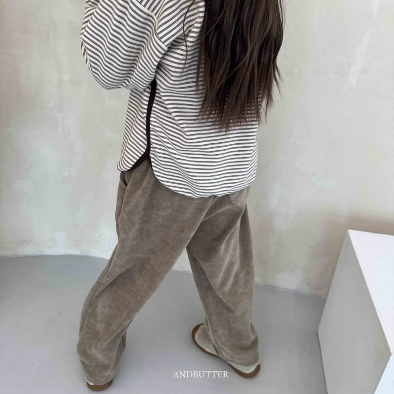 Andbutter - Korean Children Fashion - #fashionkids - Soft Wide Pants - 6