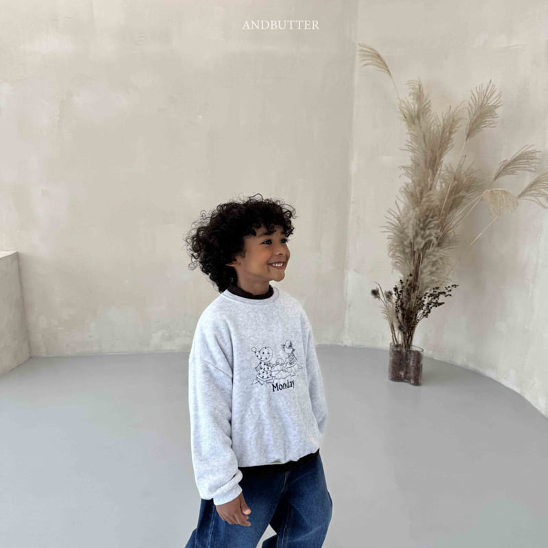 Andbutter - Korean Children Fashion - #fashionkids - Snow Day Sweatshirt - 10