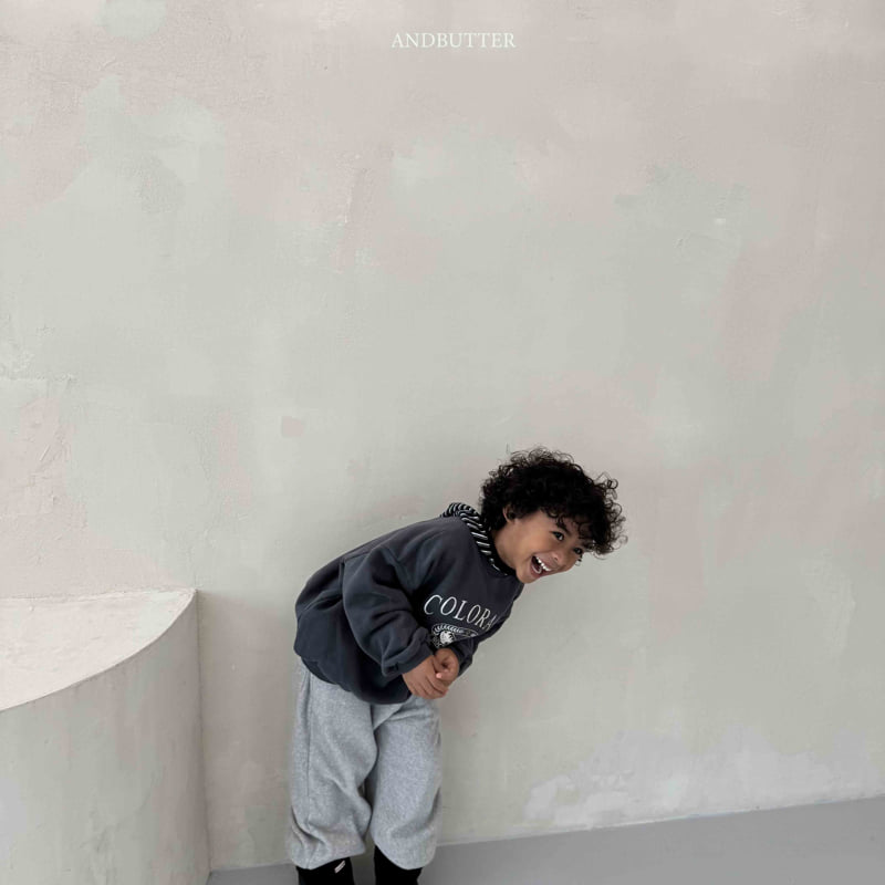 Andbutter - Korean Children Fashion - #fashionkids - Cozy Mountain Sweatshirt - 7