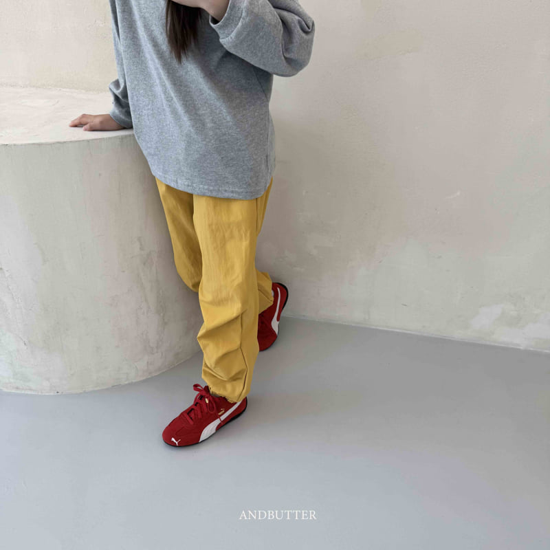 Andbutter - Korean Children Fashion - #fashionkids - Anorak Bonding Pants - 12