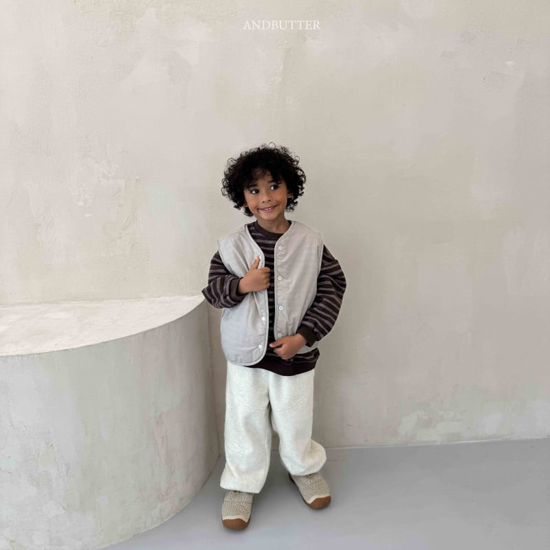 Andbutter - Korean Children Fashion - #fashionkids - Standard Puffed Sweatshirt - 11
