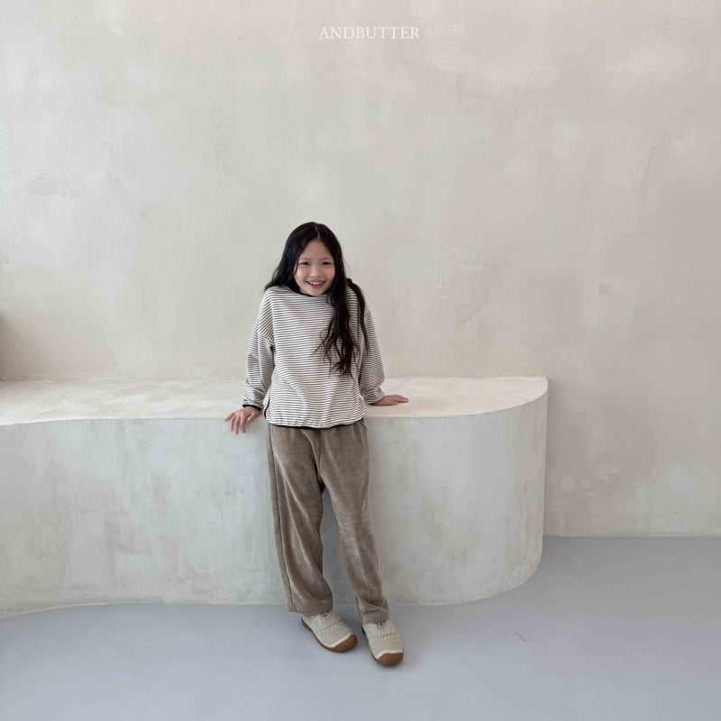 Andbutter - Korean Children Fashion - #kidsshorts - Soft Wide Pants - 7