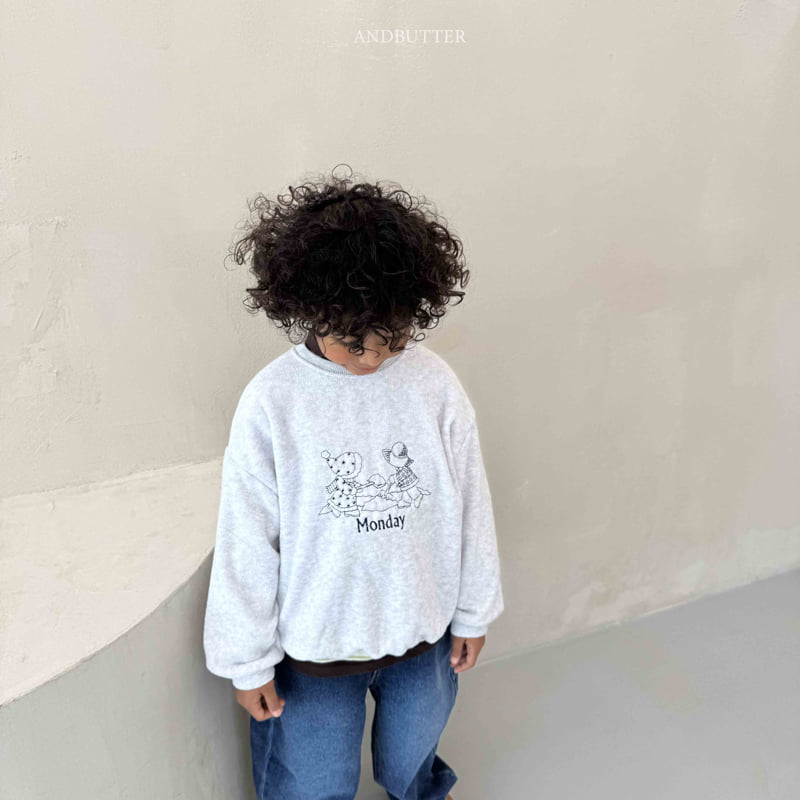 Andbutter - Korean Children Fashion - #kidsshorts - Snow Day Sweatshirt - 11