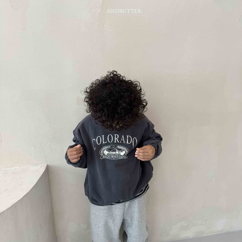 Andbutter - Korean Children Fashion - #kidsshorts - Cozy Mountain Sweatshirt - 8