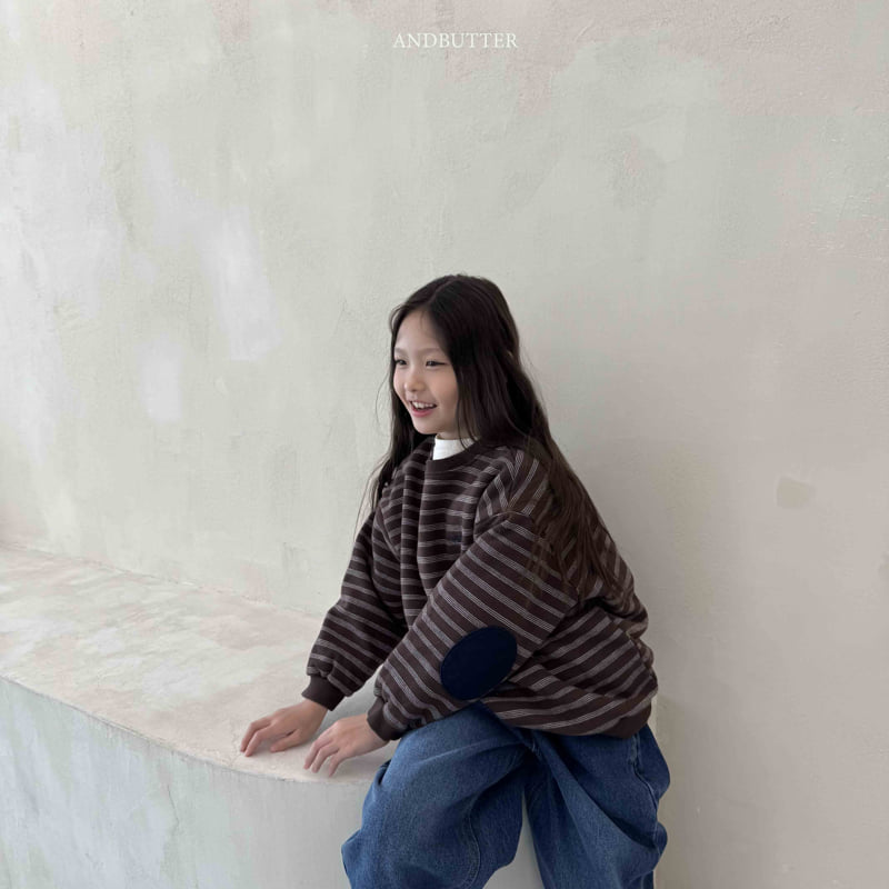 Andbutter - Korean Children Fashion - #kidsshorts - Standard Puffed Sweatshirt - 12