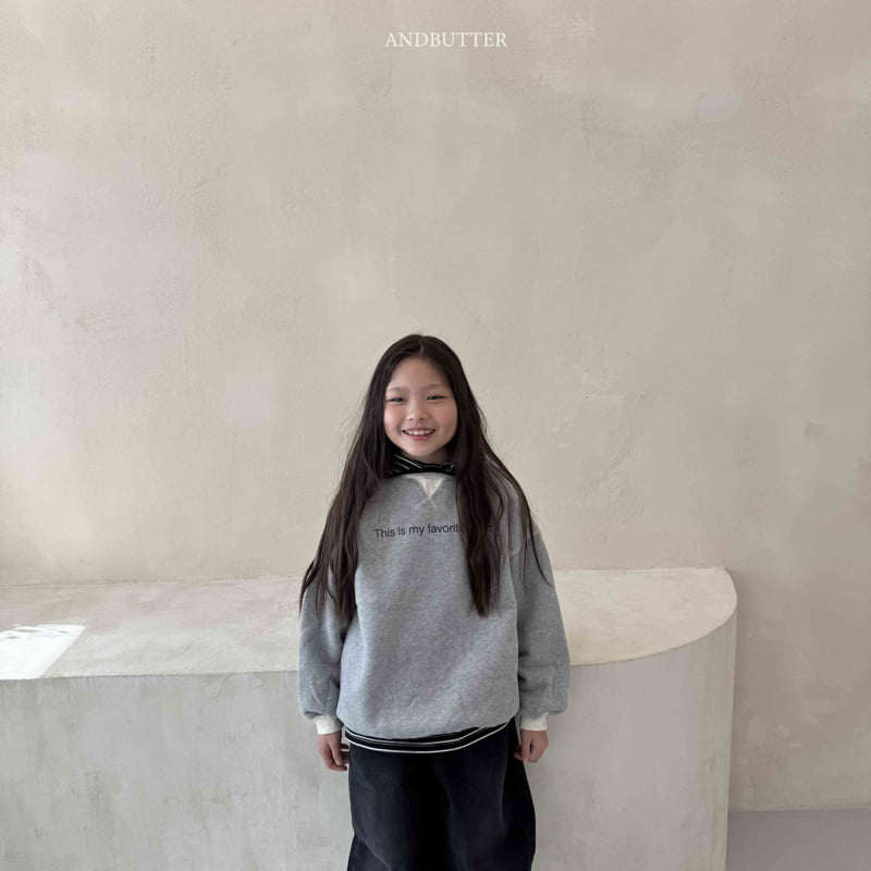 Andbutter - Korean Children Fashion - #kidsstore - Favorite Sweatshirt - 9