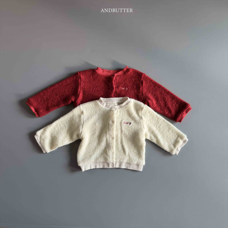 Andbutter - Korean Children Fashion - #kidzfashiontrend - Creamy Cardigan