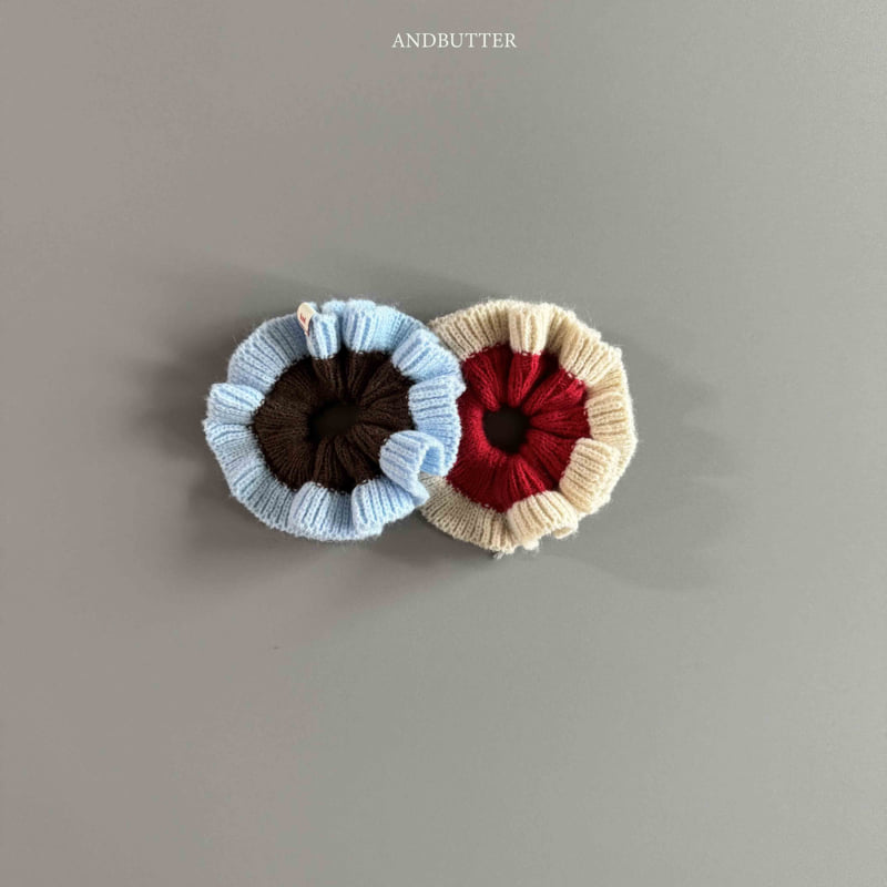 Andbutter - Korean Children Fashion - #kidzfashiontrend - Knit Scrunchie - 8