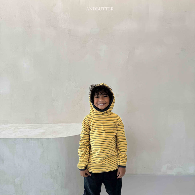 Andbutter - Korean Children Fashion - #kidzfashiontrend - Mocha Bean Hoodie - 6