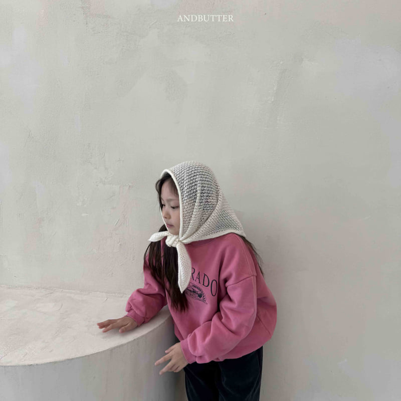 Andbutter - Korean Children Fashion - #kidzfashiontrend - Net Kerchief - 3