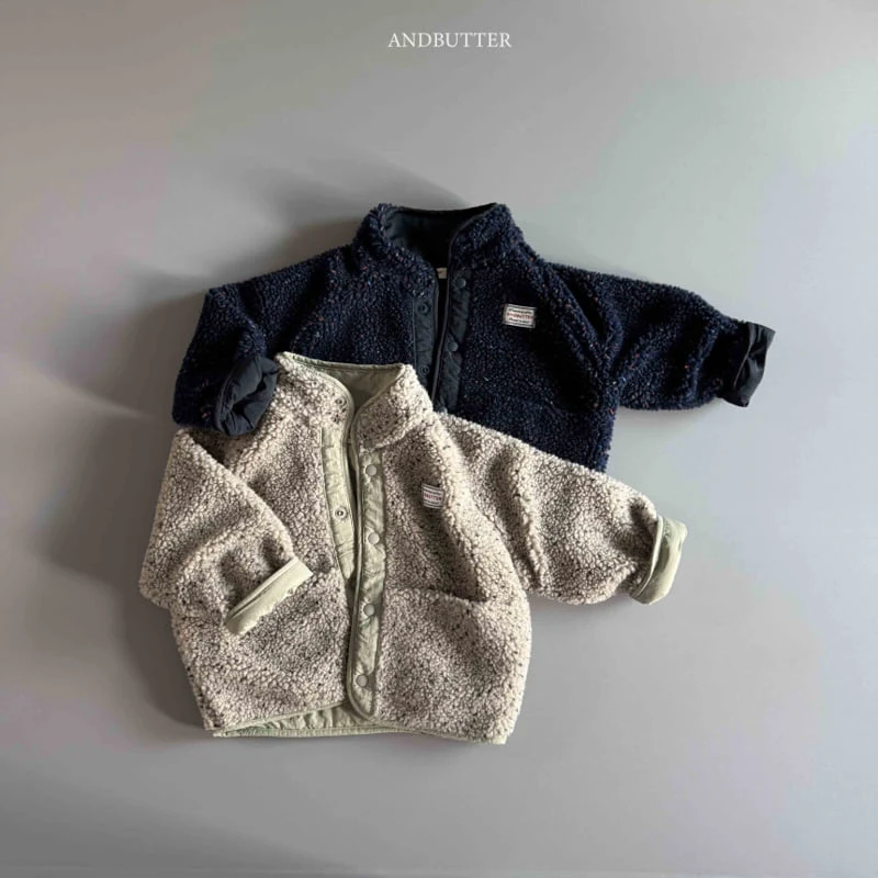 Andbutter - Korean Children Fashion - #kidzfashiontrend - Nep Reversible Jacket