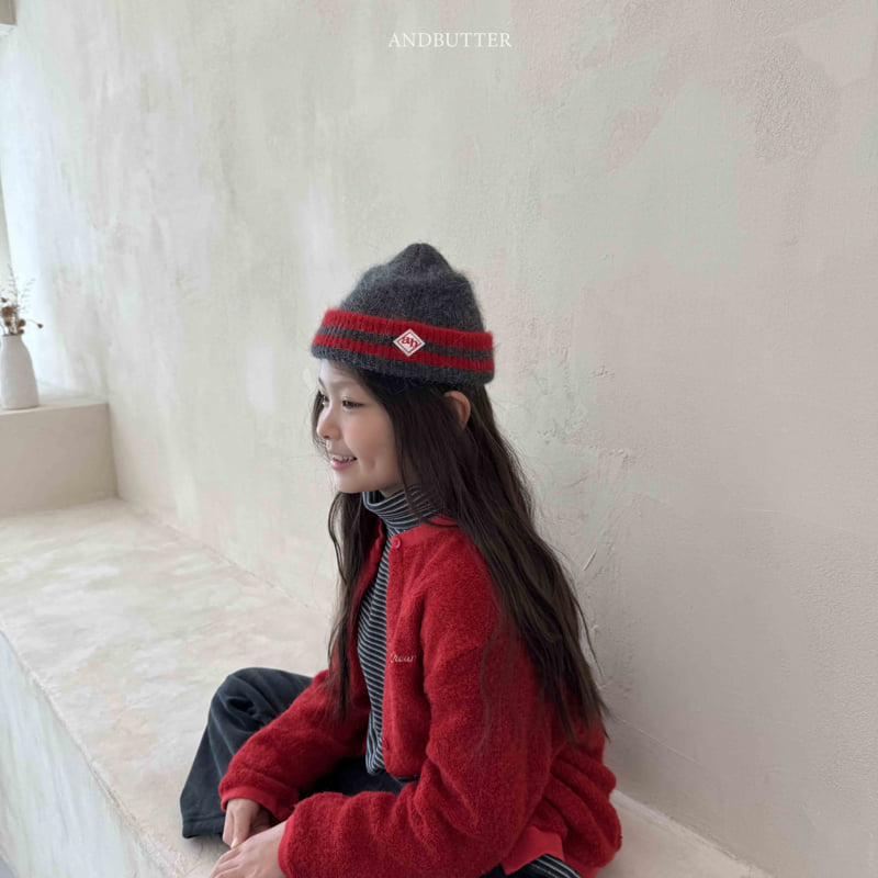 Andbutter - Korean Children Fashion - #kidzfashiontrend - Mango Angora Beanie - 8