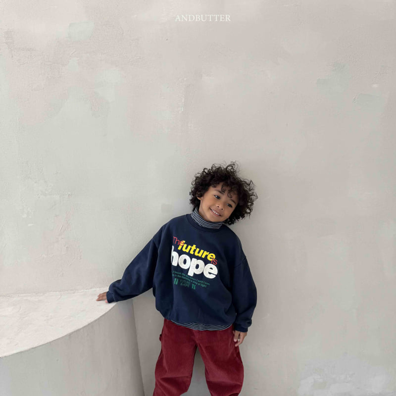 Andbutter - Korean Children Fashion - #littlefashionista - Future Sweatshirt - 6