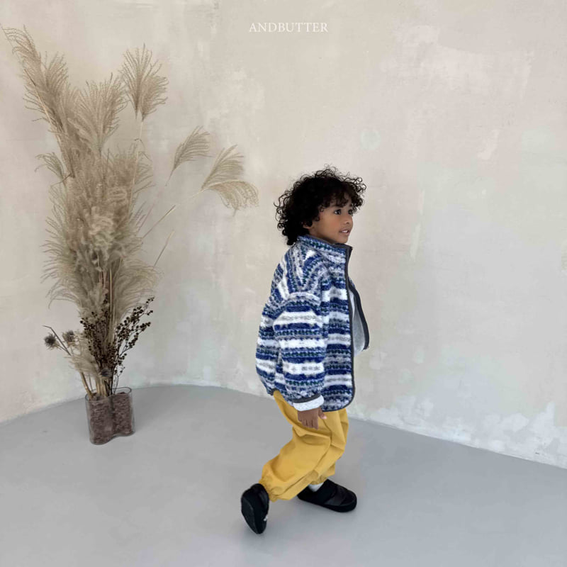 Andbutter - Korean Children Fashion - #littlefashionista - Nordic Line Jacket - 5