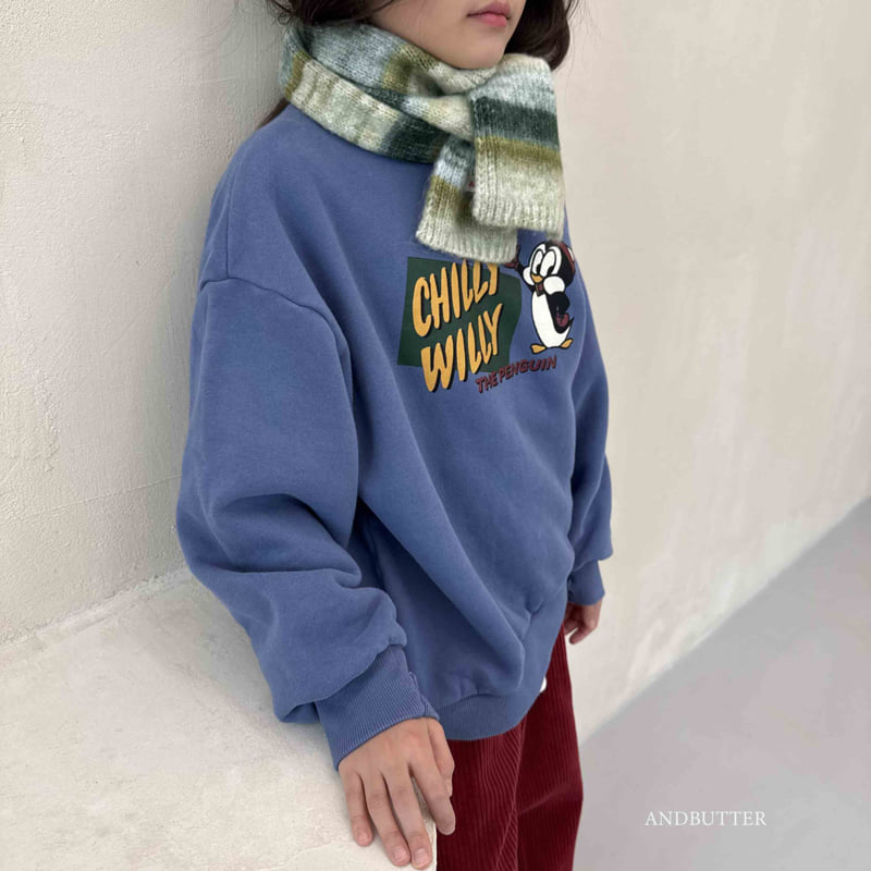 Andbutter - Korean Children Fashion - #littlefashionista - Penguin Warmer Sweatshirt - 9