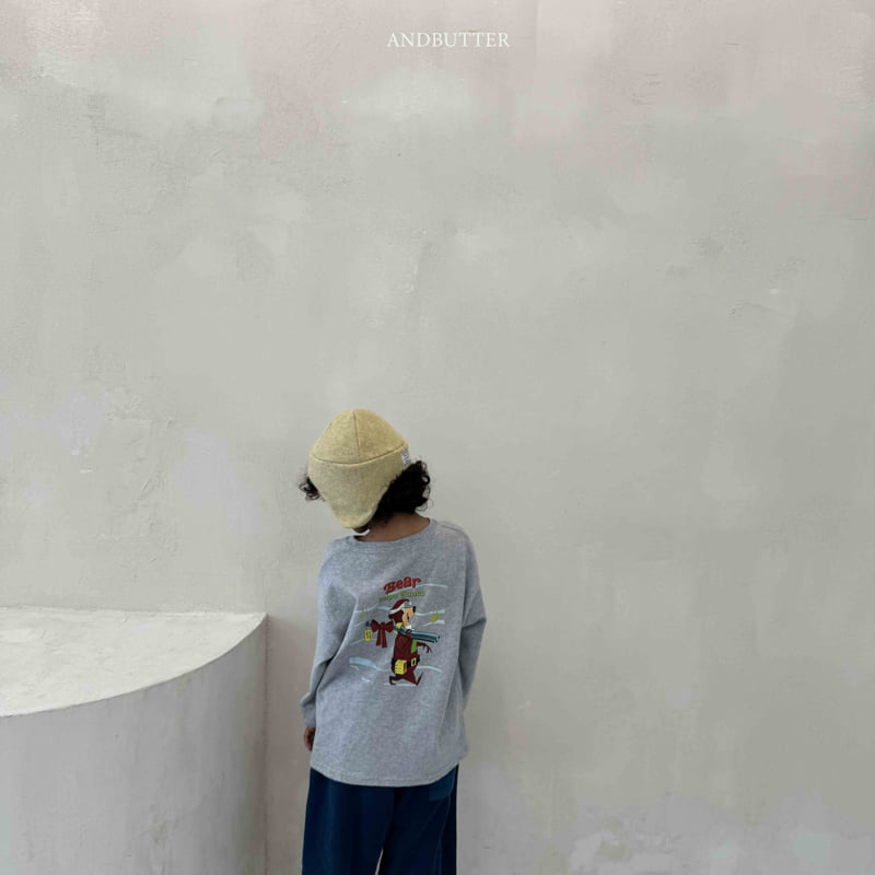 Andbutter - Korean Children Fashion - #magicofchildhood - Santa Bear Tee - 8
