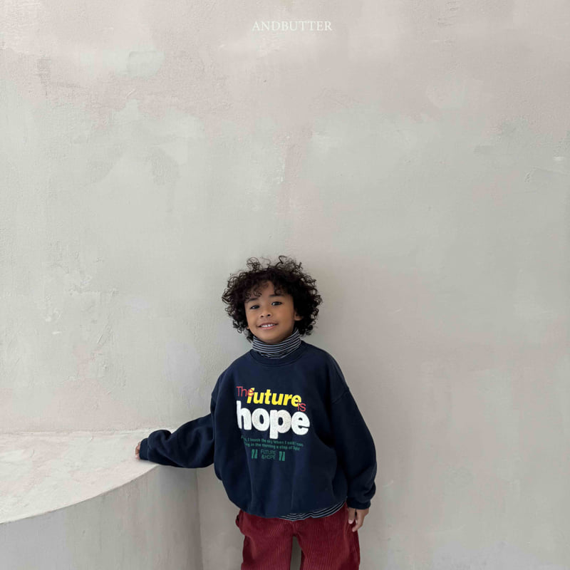 Andbutter - Korean Children Fashion - #magicofchildhood - Future Sweatshirt - 7