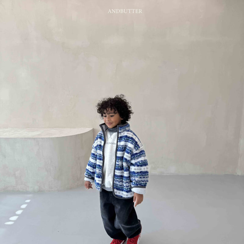 Andbutter - Korean Children Fashion - #magicofchildhood - Nordic Line Jacket - 6