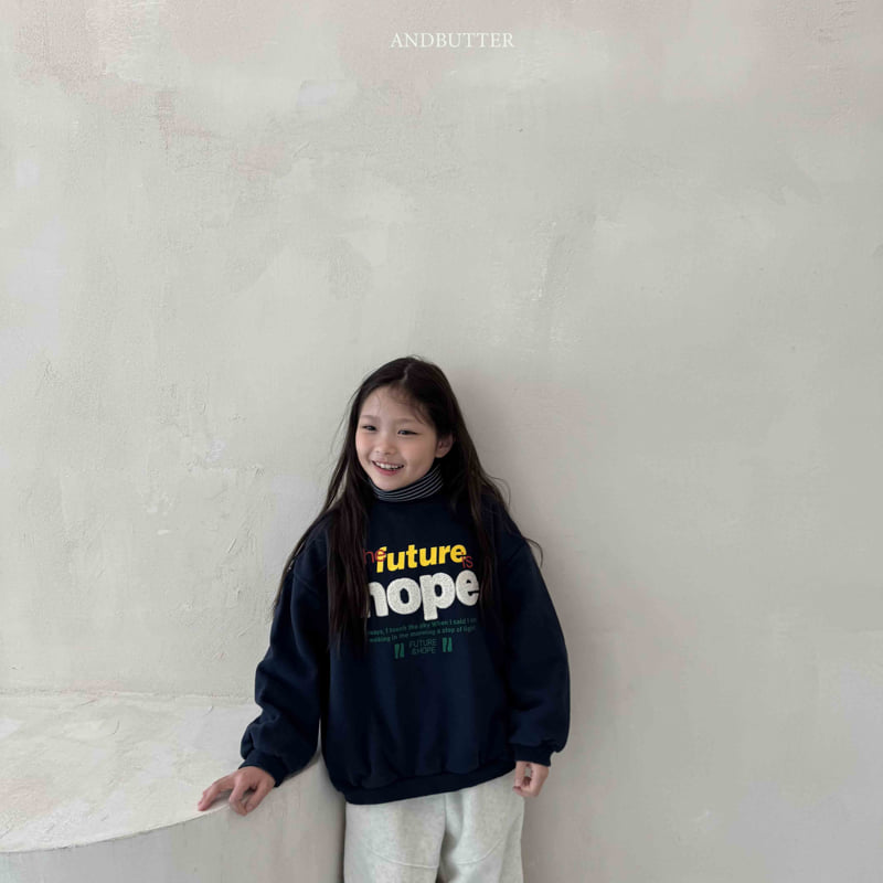 Andbutter - Korean Children Fashion - #minifashionista - Future Sweatshirt - 8
