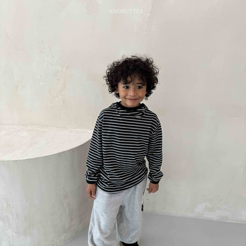 Andbutter - Korean Children Fashion - #minifashionista - Mocha Bean Hoodie - 10