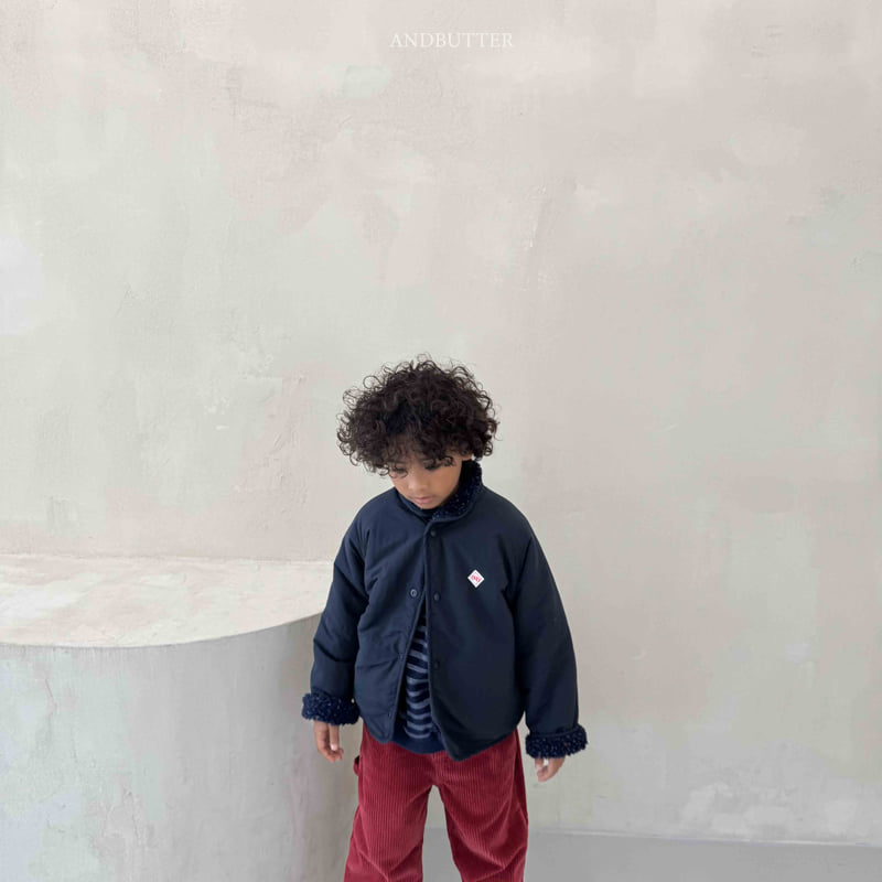 Andbutter - Korean Children Fashion - #minifashionista - Nep Reversible Jacket - 5