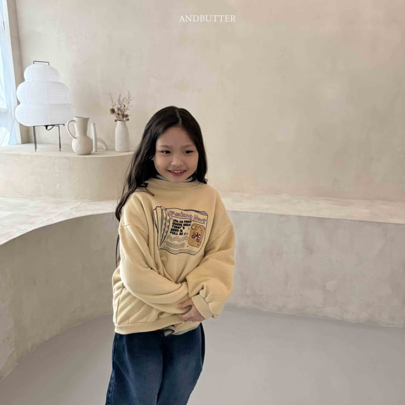 Andbutter - Korean Children Fashion - #prettylittlegirls - Paper Day Sweatshirt - 12