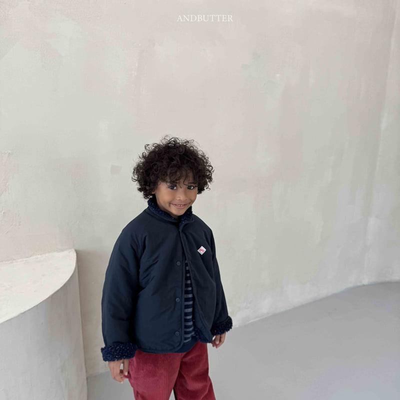 Andbutter - Korean Children Fashion - #prettylittlegirls - Nep Reversible Jacket - 6