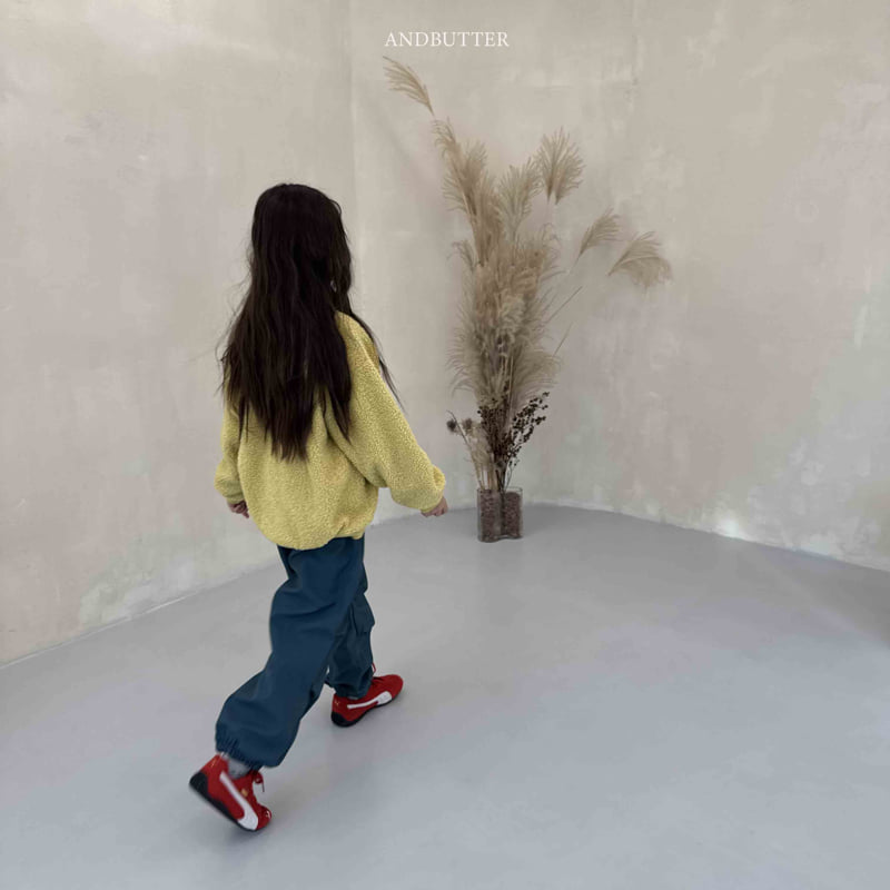 Andbutter - Korean Children Fashion - #minifashionista - Anorak Bonding Pants - 4