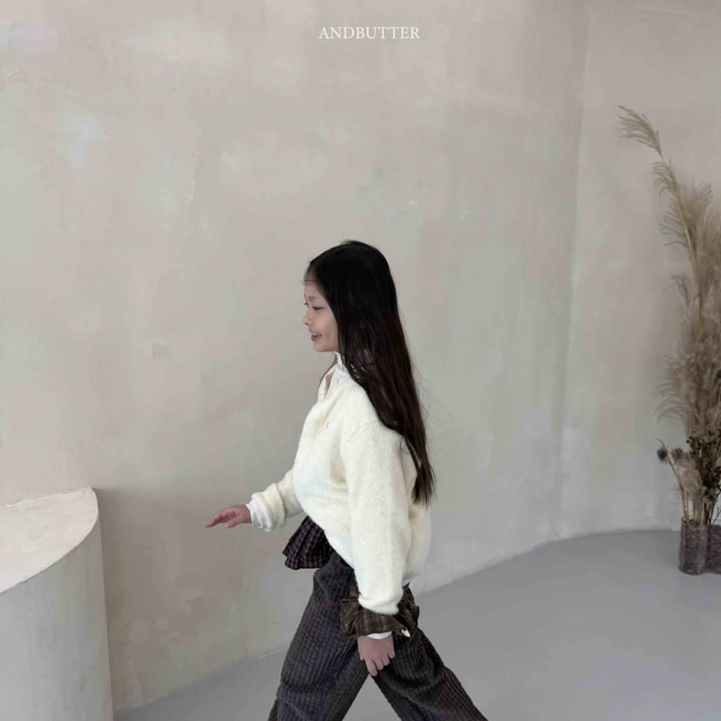 Andbutter - Korean Children Fashion - #stylishchildhood - Creamy Cardigan - 9