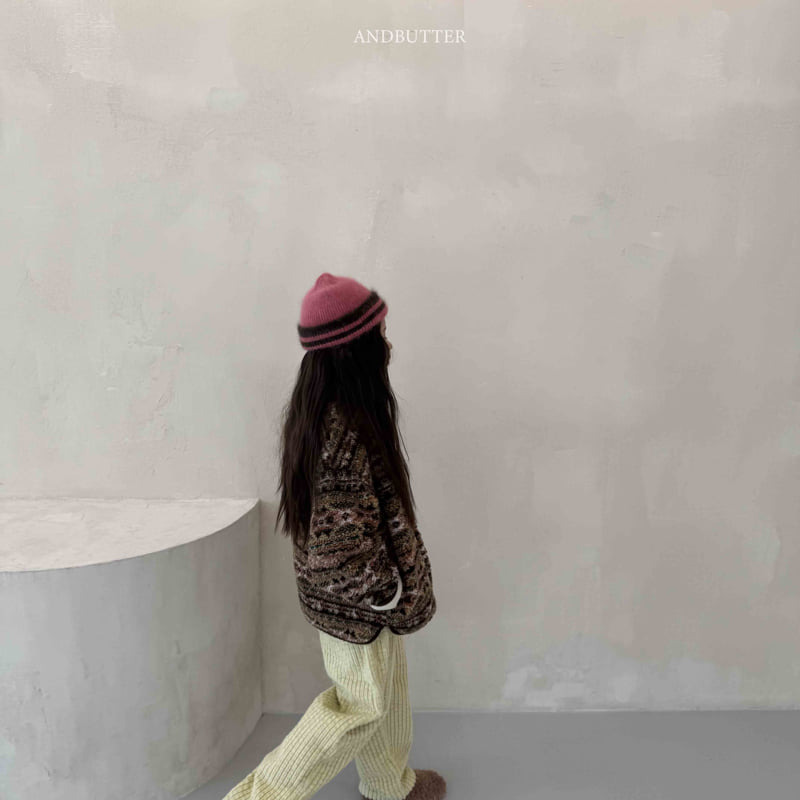 Andbutter - Korean Children Fashion - #todddlerfashion - Nordic Line Jacket - 9
