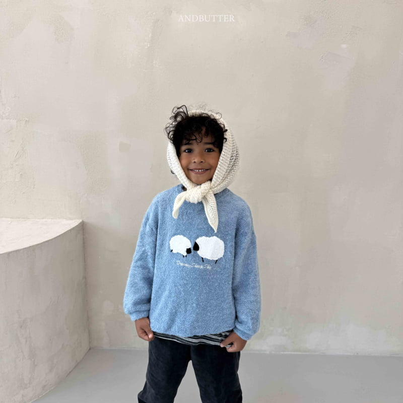 Andbutter - Korean Children Fashion - #todddlerfashion - Mini Lamb Sweatshirt - 6