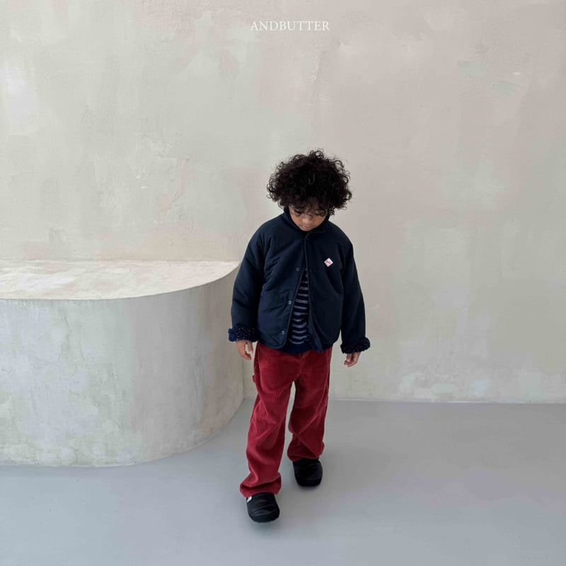 Andbutter - Korean Children Fashion - #todddlerfashion - Nep Reversible Jacket - 7