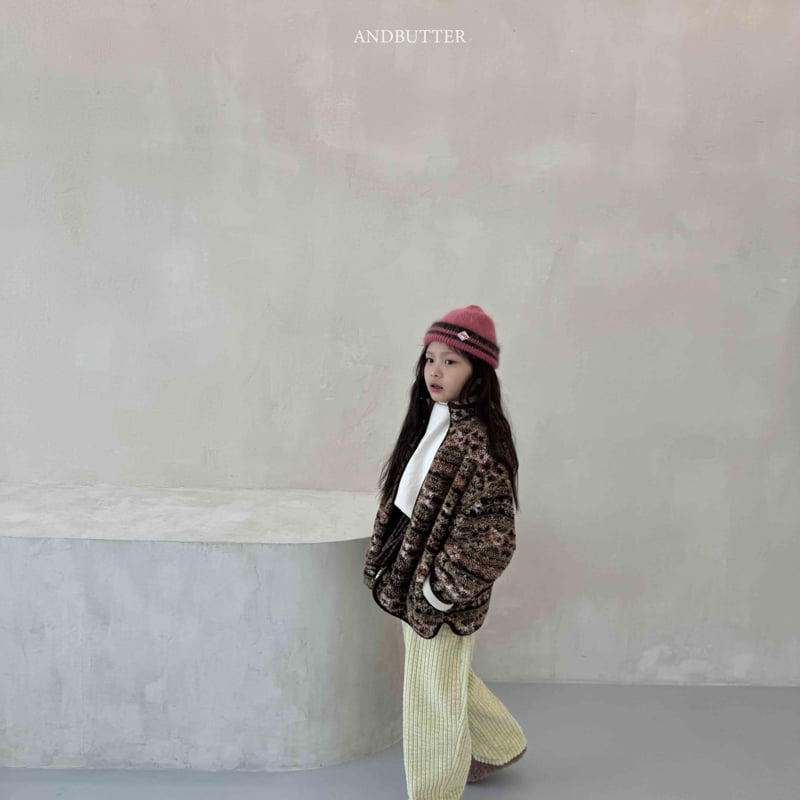 Andbutter - Korean Children Fashion - #toddlerclothing - Nordic Line Jacket - 10