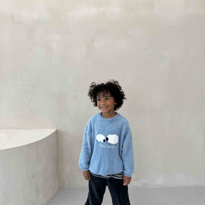 Andbutter - Korean Children Fashion - #toddlerclothing - Mini Lamb Sweatshirt - 7